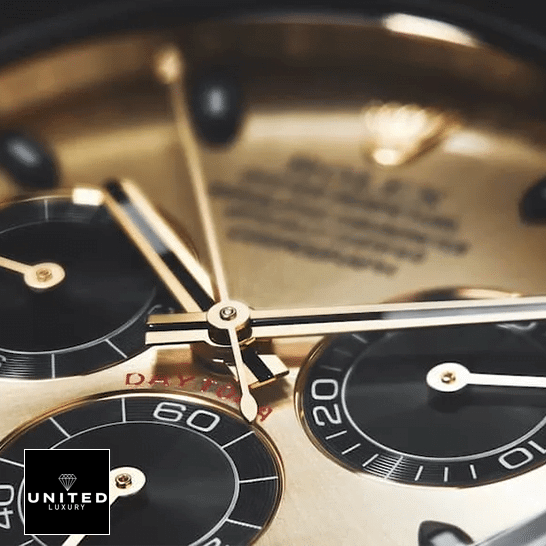 Rolex Cosmograph Daytona 116518LN Black & Gold Dial Replica