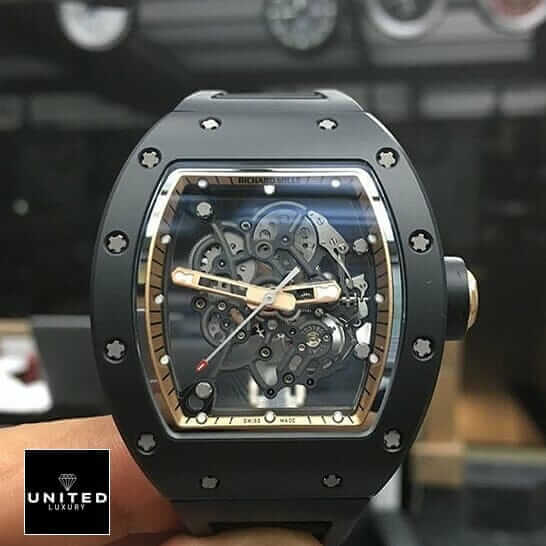 Richard Mille RM 055 "Bubba Watson" Perfect Clone Quality unitedluxury rm 055 4 Richard Mille RM055 Bubba Watson Replica black background