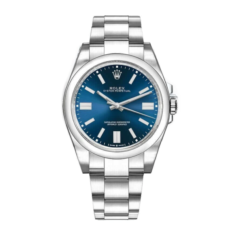 Rolex-Oyster-Perpetual-124300-Blue-Dial-Replica-1 Rolex Milgauss Oyster Perpetual 124300-0001 "Blue Dial" Exact Clone 1:1 - Image 1