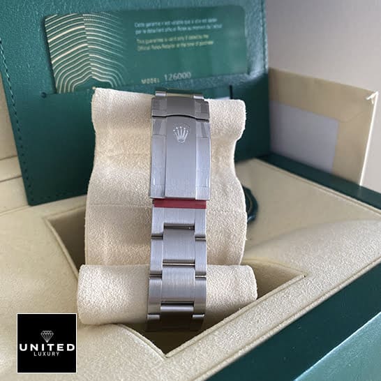 Rolex Milgauss Oyster Perpetual 124300 "Candy Pink" Collector’s Clone 1:1 rolex oyster perpetual 126000 replica 6 Rolex Oyster Perpetual 124300 Replica Stainless Steel Oyster Bracelet on the Rolex Logo