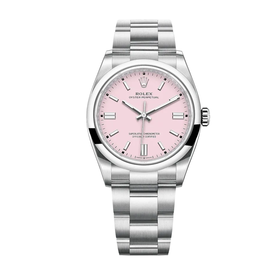 rolex-perpetual-pink-124300-replica-1 Rolex Milgauss Oyster Perpetual 124300 "Candy Pink" Collector’s Clone 1:1 - Image 1