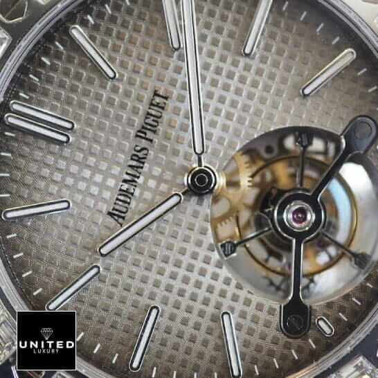 Audemars Piguet Royal Oak Tourbillon Extra-Thin 26510PT.OO.1220PT.01 "Platinum Diamond" Handcrafted Clone Quality ap extra thin tourbillon left 1 ap-extra-thin-tourbillon-left