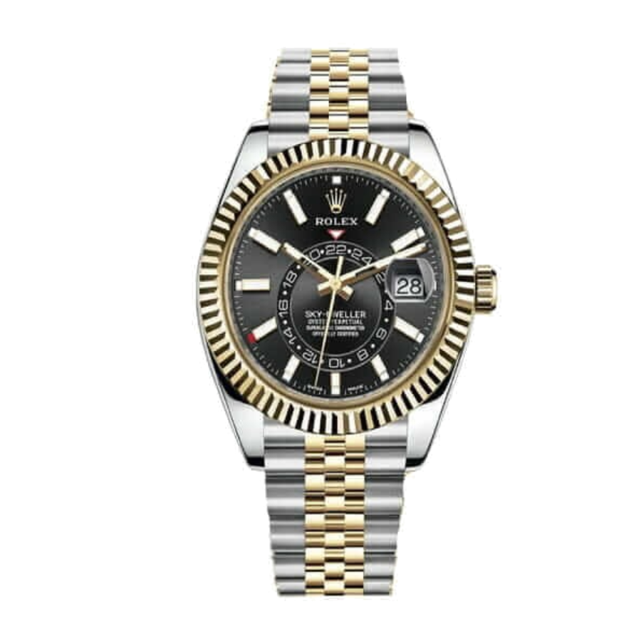 rolex-sky-dweller-gold-replica-4 Rolex Sky-Dweller 326933 "Two-Tone" Superior Copy 1:1 - Image 1