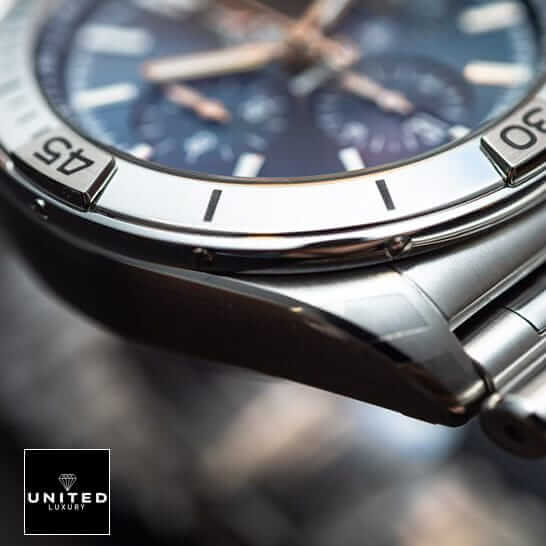 Breitling Chronomat "Frecce Tricolori" A13050 Top Grade Replica Breitling Frecce Tricolori Replica4 Breitling Frecce Tricolori Blue Dial Replica Stainless Steel Case