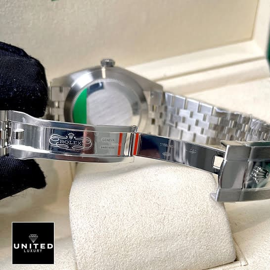 Rolex Datejust 126300 "Blue Dial Steel" Elite Clone Edition 1rolex datejust blue dial steel replica watch Rolex Datejust 41 126334 Replica open Fold Clasp