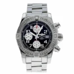 Breitling Super Avenger II A13370 "Black Dial" Premium Duplicate Edition