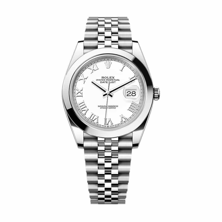 rolex-datejust-126300-steel-grey-dial-jubilee-replica-1 Rolex Datejust 126300 "Smooth Bezel Oyster" Top Grade Replica - Image 1