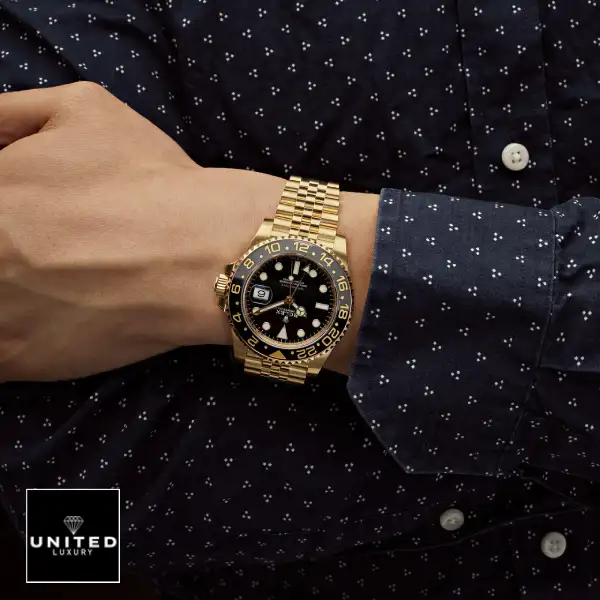 Rolex GMT-Master II 116718LN "Yellow Gold Black Dial" Next Level Replica rolex gmt master ii gold Rolex GMT-Master II 116718LN "Yellow Gold Black Dial" Next Level Replica rolex gmt master ii gold
