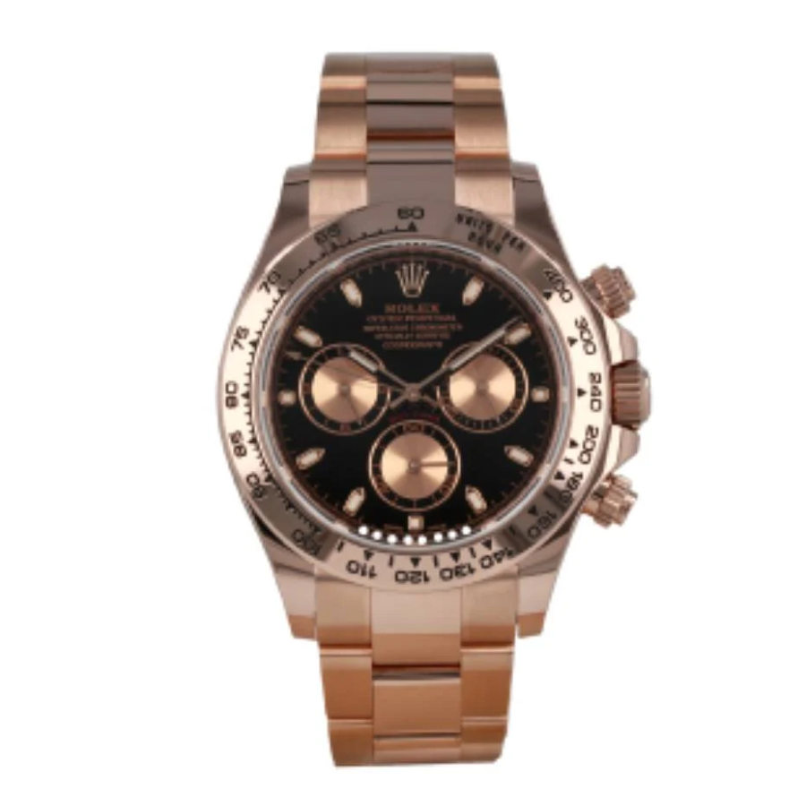Rolex-Daytona-Cosmograph-116505-Everose-Gold-Black-Dial-Replica Rolex Daytona 116505 "Everose Black Dial" Supreme Replica Edition - Image 1