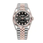 Rolex Datejust 126231 "Everose Motif Fluted" Detailed Replica