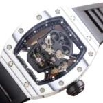 Richard Mille RM 52-01 Tourbillon "Skull" White True Replica 1:1 - Image 3