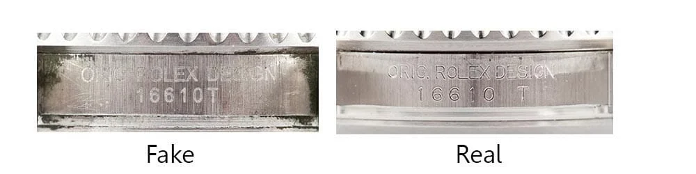 Fake Rolex vs Real: Super Clone Comparison Guide 2026 real vs fake rolex serial number stampings 1 Fake Rolex vs Real - Serial Number Comparison