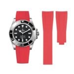 Rolex - Submariner -  Rubber Strap - Red - Image 2