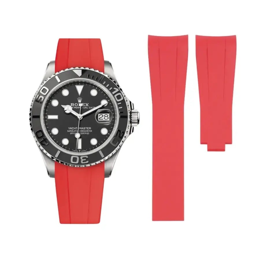 WhatsApp Image 2026-03-25 at 16.17.23 (1) Rolex - Yacht-Master - Rubber Strap - Red - Image 1