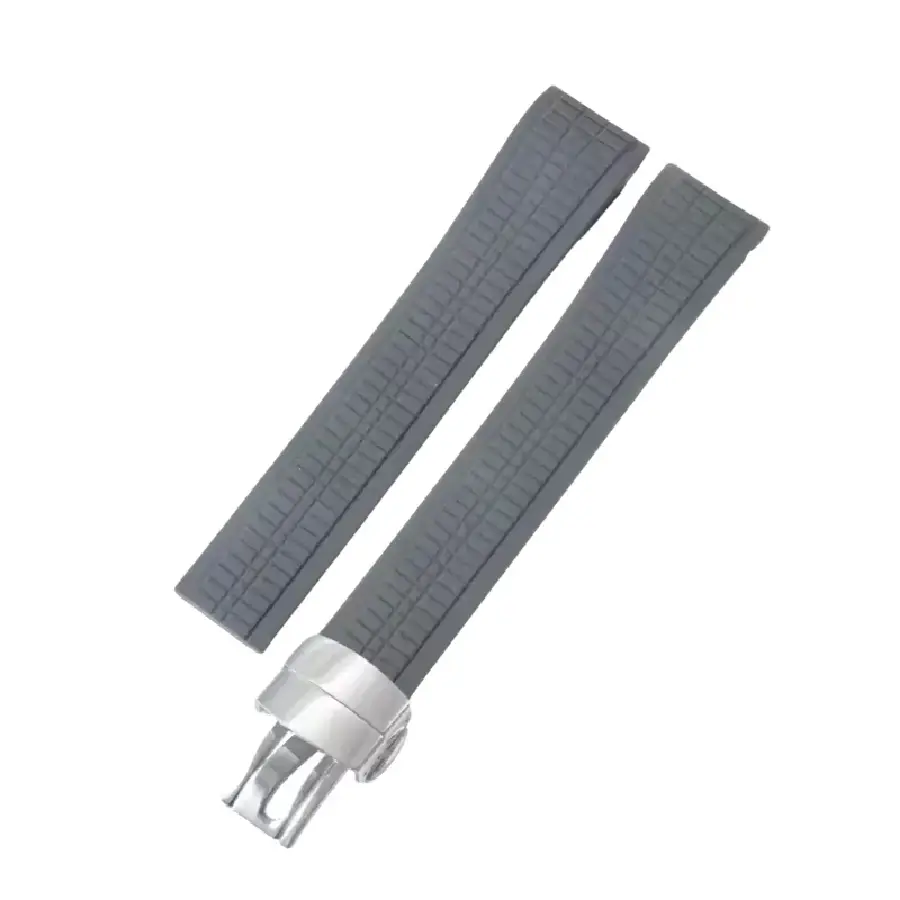 Yeni Proje - 2026-03-23T220432.405 Patek Philippe - Aquanaut - Rubber Strap - Curved - Grey - Image 1