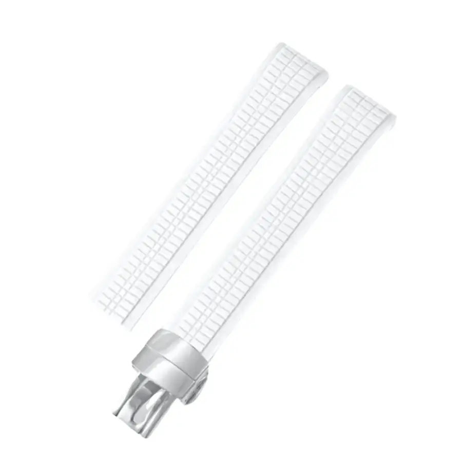 Yeni Proje - 2026-03-23T220644.133 Patek Philippe - Aquanaut - Rubber Strap - Curved - White - Image 1