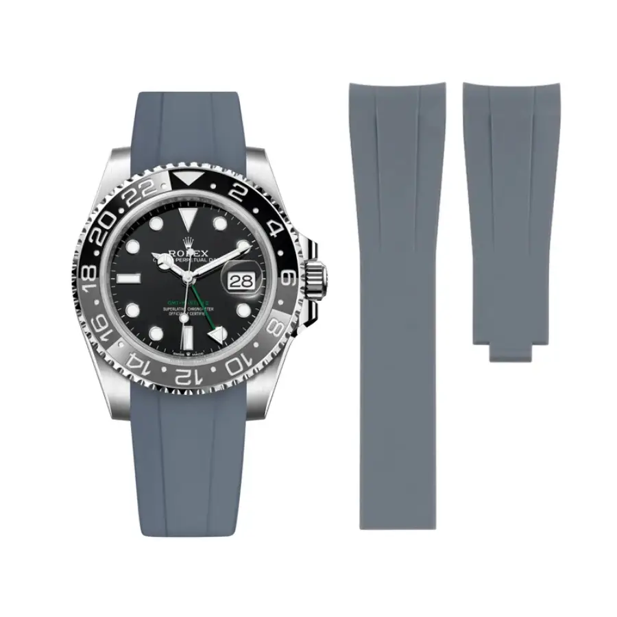 Yeni Proje - 2026-03-27T135243.668 Rolex - GMT-Master - Rubber Strap - Grey - Image 1