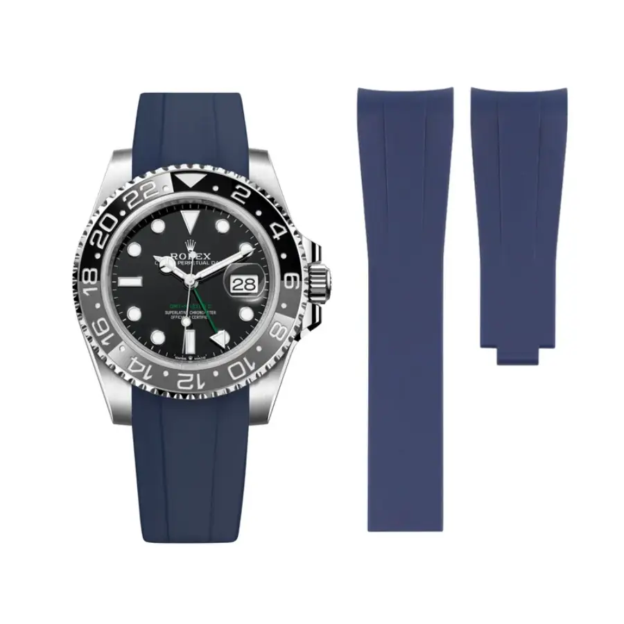 Yeni Proje - 2026-03-27T135405.682 Rolex - GMT-Master - Rubber Strap - Blue - Image 1