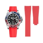 Rolex - GMT-Master -  Rubber Strap - Red