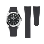 Rolex - Explorer I -  Rubber Strap - Black