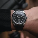 Rolex - Explorer I -  Rubber Strap - Black - Image 3