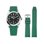 Rolex - Explorer I -  Rubber Strap - Green