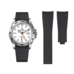 Rolex - Explorer II -  Rubber Strap - Black