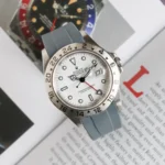 Rolex - Explorer II -  Rubber Strap - Grey - Image 3