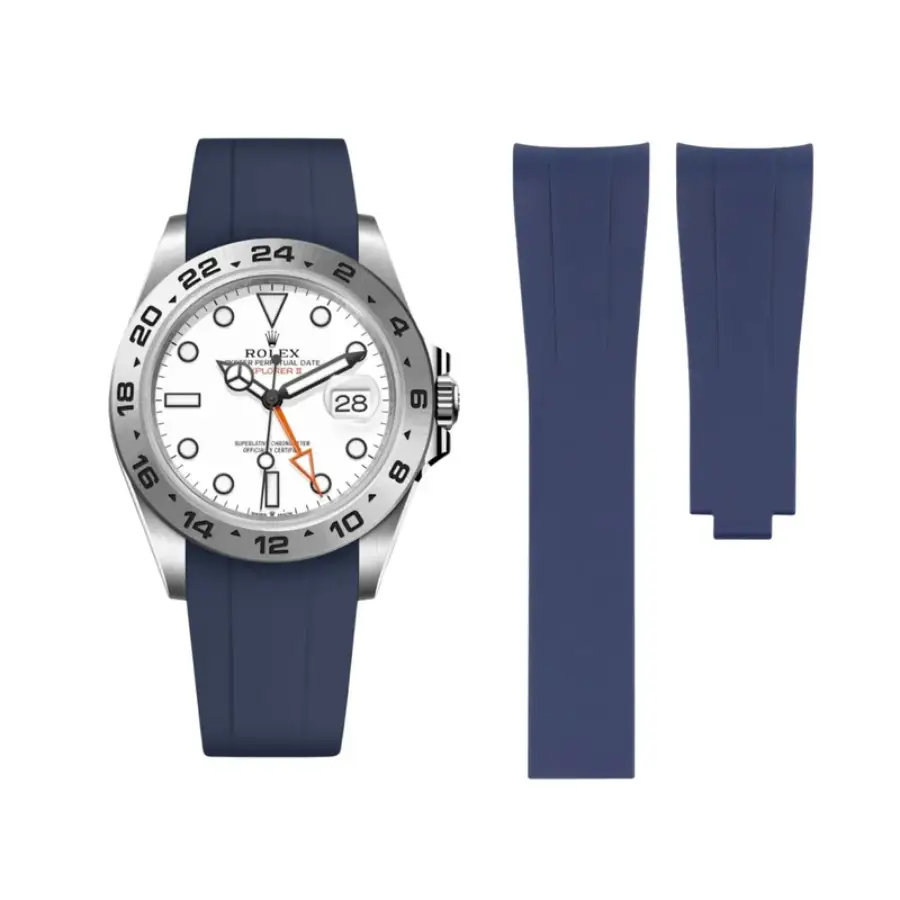 Yeni Proje - 2026-03-27T222636.404 Rolex - Explorer II - Rubber Strap - Blue - Image 1