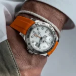 Rolex - Explorer II -  Rubber Strap - Orange - Image 3
