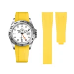 Rolex - Explorer II -  Rubber Strap - Yellow