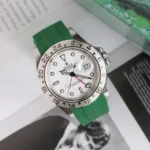 Rolex - Explorer II -  Rubber Strap - Green - Image 2