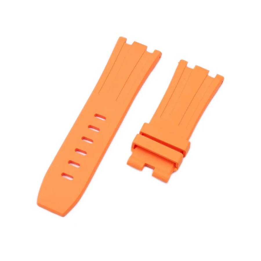 Yeni Proje (51) Audemars Piguet - Royal Oak - Rubber Strap - Orange - Image 1