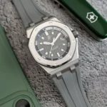Audemars Piguet - Royal Oak Offshore Diver -  Rubber Strap - Grey - Image 2