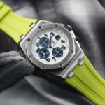 Audemars Piguet - Royal Oak Offshore -  Rubber Strap - Green - Image 2