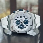 Audemars Piguet - Royal Oak Offshore -  Rubber Strap - White - Image 2