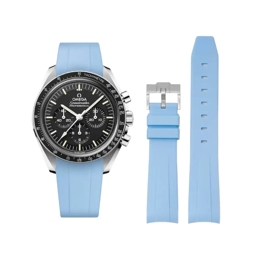 Yeni Proje - 2026-04-04T235645.188 Omega - Speedmaster - Rubber Strap - Blue - Image 1