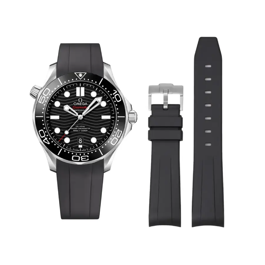 Yeni Proje - 2026-04-06T101725.344 Omega - Seamaster - Rubber Strap - Black - Image 1