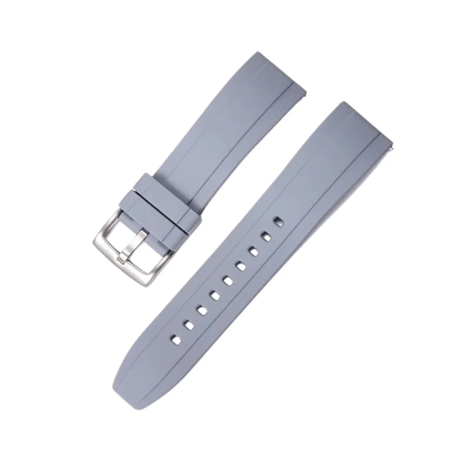 Yeni Proje (51) Breitling - Chronomat - Rubber Strap - Grey - Image 1