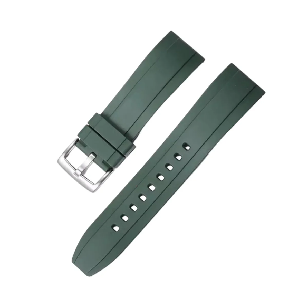 rubber-strap-for-all-breitling-avenger-models-green-331688 Breitling - Avenger - Rubber Strap - Green - Image 1