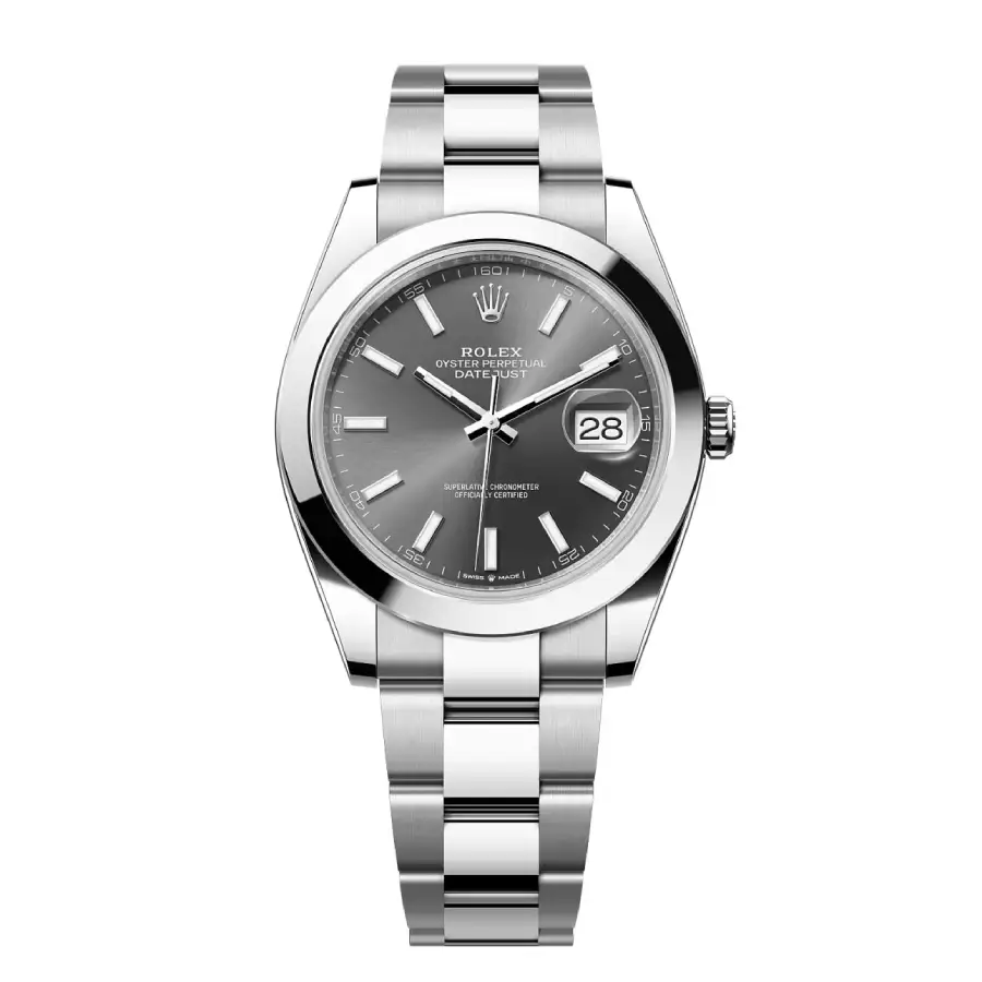 Yeni Proje - 2026-08-17T122036.258 Rolex Datejust 126300 "Smoke Grey Dial Oyster" Premium Clone Replica - Image 1