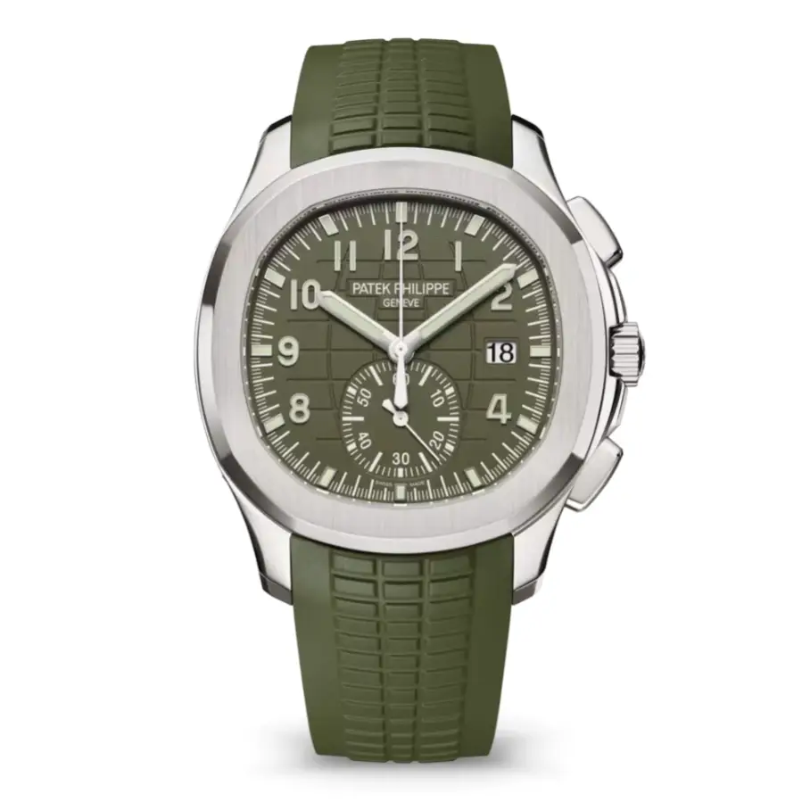 Yeni Proje - 2026-09-04T112143.253 Patek Philippe Aquanaut Travel Time 5968G-010 "Dual Time" Supreme Clone Quality - Image 1