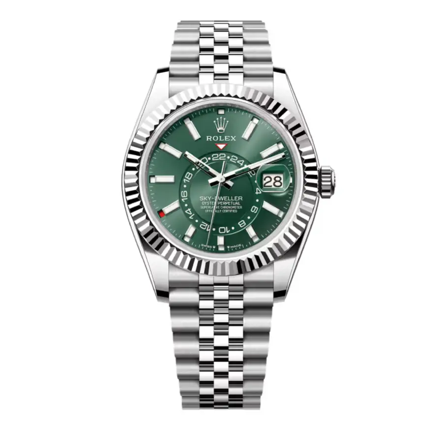 Yeni Proje - 2026-09-04T221806.767 Rolex Sky-Dweller 336934 “Steel, Green Jubilee” Super Clone - Image 1