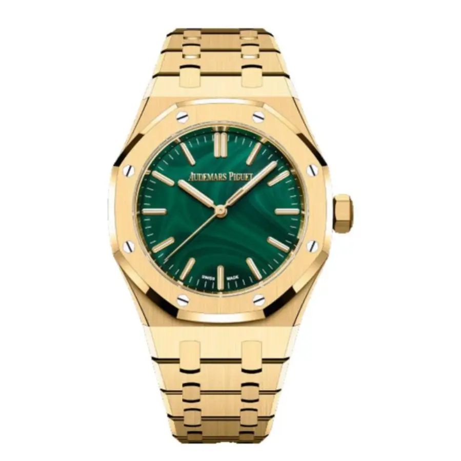 Yeni Proje - 2026-10-23T011945.747 Audemars Piguet Royal Oak 15513BA.OO.1320BA.01 "Green Dial" First-Class Clone - Image 1