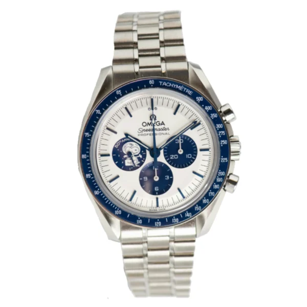 Omega Speedmaster Silver Snoopy Award Replica
