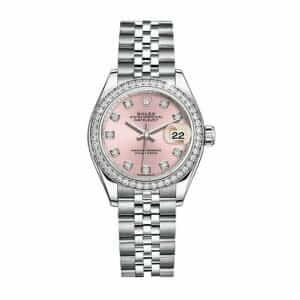 Rolex-Datejust-Pink-Diamond-Steel-Replica