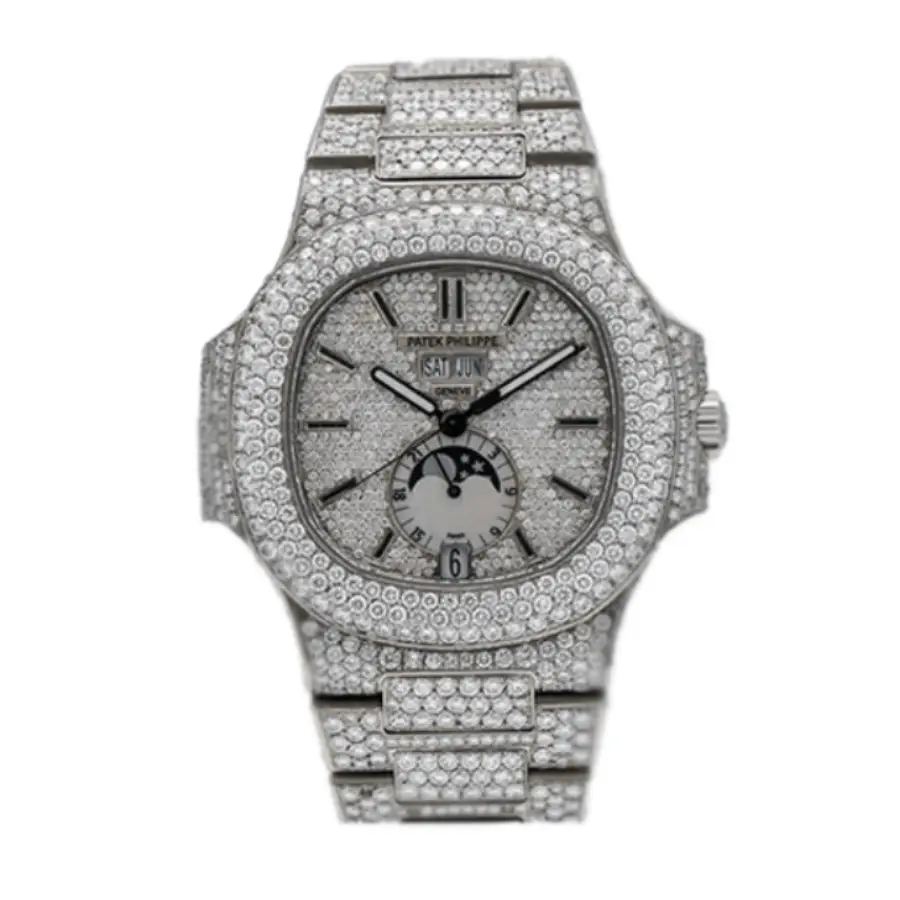 Yeni Proje - 2026-01-05T213150.658 Patek Philippe Nautilus 5726/1A-001 "Diamond Dial" Replica - Image 1
