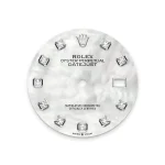 Rolex Datejust 126284RBR Diamond Dial 1:1 Super Clone - Image 3