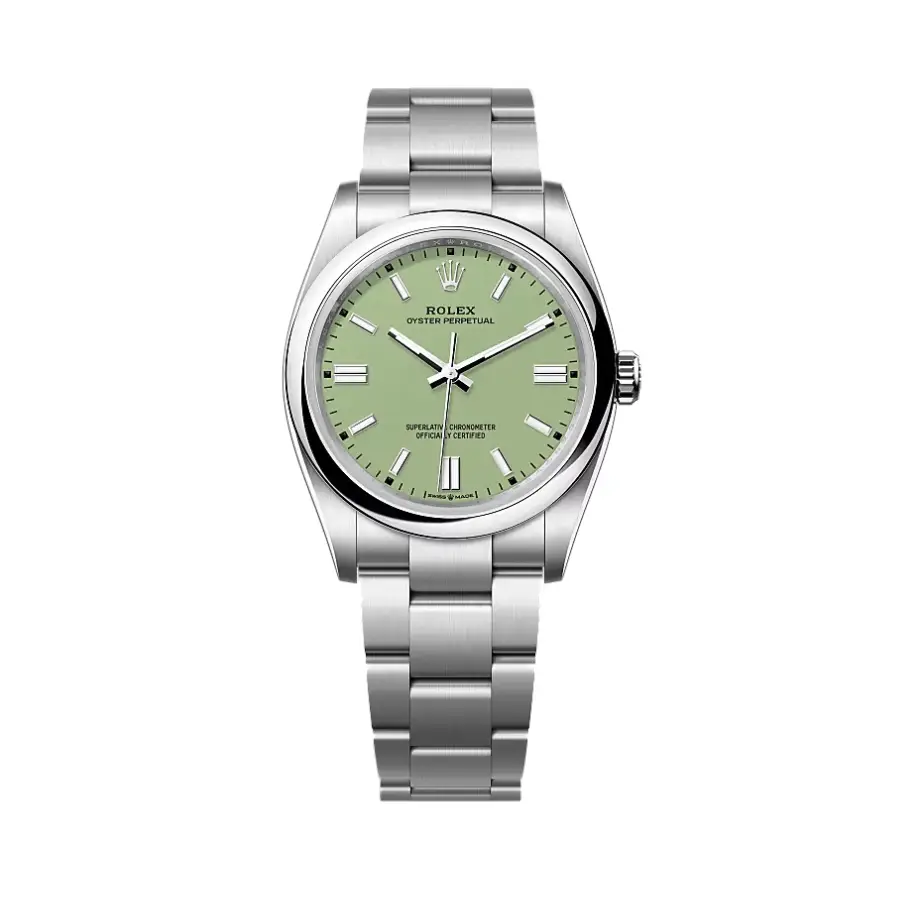 Yeni Proje - 2026-02-04T145003.254 Rolex Datejust 134300 Oyster Perpetual "Pistachio Dial" Ultra Clone 1:1 - Image 1