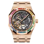Audemars Piguet Royal Oak 15412OR.YG.1224OR.01-B "Rainbow" Master Replica 1:1 - Image 2